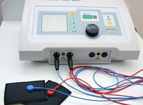 Device for electrophoresis - physiotherapy procedure for prostatitis