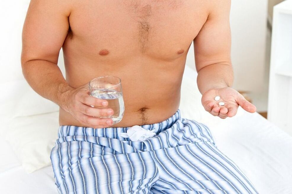 taking male pills for prostatitis